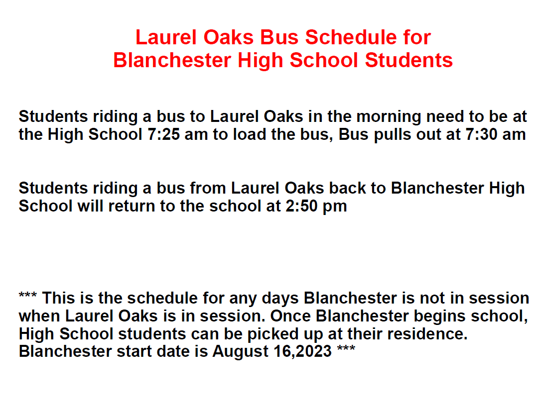 Departments Transportation Transportation Blanchester Local